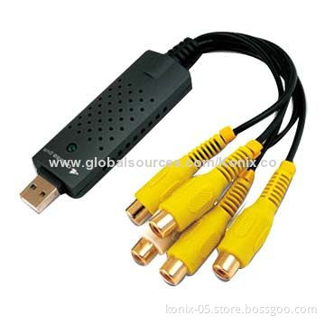 Hot-selling 4-channel USB 2.0 DVR Adapter